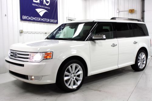 2009 ford flex limited suv 3.5l v6 leather sync dvd navigation backup camera nav