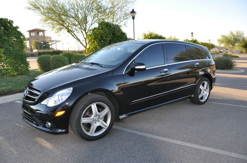 2010 mercedes-benz r350 4matic - loaded - 3rd row ac - premium 1 &amp; 2 - pano amg