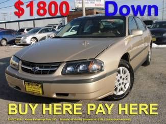 2000 gold $1800 down!!!!! allpower abs am/fm/cd !!!! in house financing !!!!