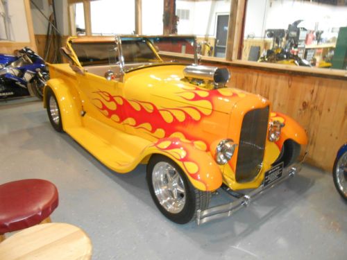 28 ford pick up convertible hot rod