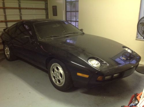 Find Used 1984 Porsche 928 S Black W Tan Interior In