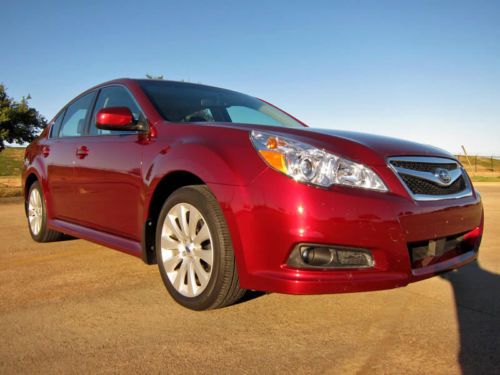 2012 subaru legacy limited awd, 1-owner, navigation, leather, moonroof, more!