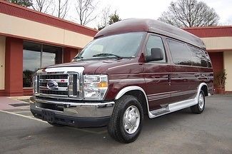 Very nice and hard to find, 2011 model ford raised roof 15 passenger van!