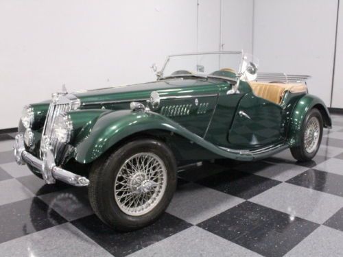 Classic british racing green, 14k on restoration, tonneau cover, tan leather