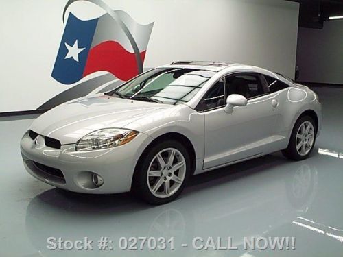 2006 mitsubishi eclipse gt 6-speed leather sunroof 38k texas direct auto