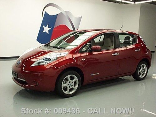 2011 nissan leaf sl zero emission electric nav 1k miles texas direct auto