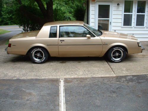 1985 buick regal t-type coupe 2-door 3.8l
