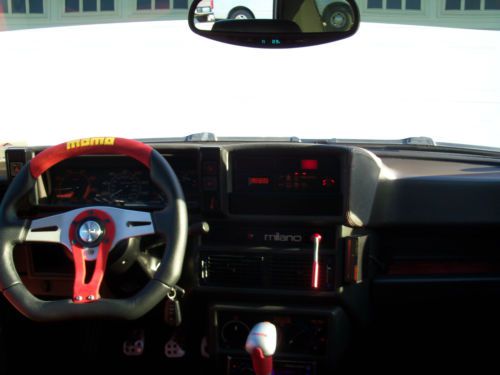 Find Used 1988 Alfa Romeo Milano Verde Black Blk And Red