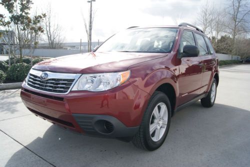 2010 subaru forester 2.5x automatic. freshly detailed and fully serviced! 42k!