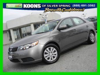 2011 kia forte ex sedan 1 owner!! savings!! showroom condition!!