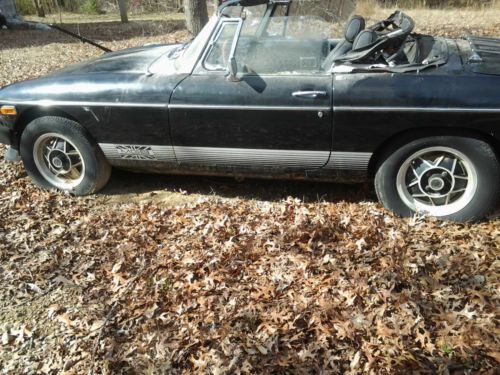 Black 1979 mgb limited edition