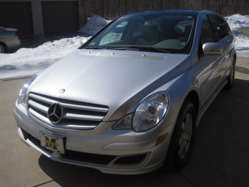 2007 mercedes benz r350 4matic loaded silver awd