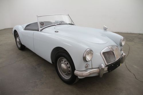 1957 mg a roadster, blue,soft top, side curtains, tonneau cover, weekend driver