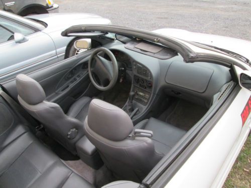 1996 mitsubishi eclipse spyder convertible, mint condition, leather seats