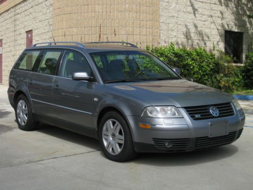 2003 volkswagen passat w8 wagon 4motion. 54k mi only! local, so-cal.clean carfax