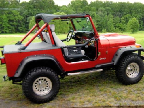 1984 jeep cj7 - frame off restoration, better than new and in show condition