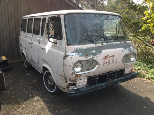 1964 ford rare   econoline  window van for parts or restoration