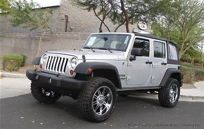 2012 jeep wrangler unlimited with a brand new lift arizona