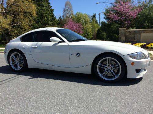 2008 bmw z4 m coupe coupe 2-door 3.2l s54 16k miles new condition. cpo 5/8/2104