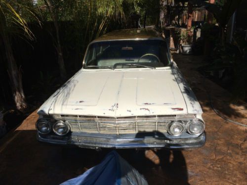 1961 belair parkwood impala station wagon* patina paint