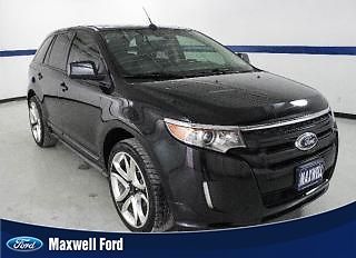 11 ford edge sport, navigation, sunroof, 20in wheels, leather, we finance!