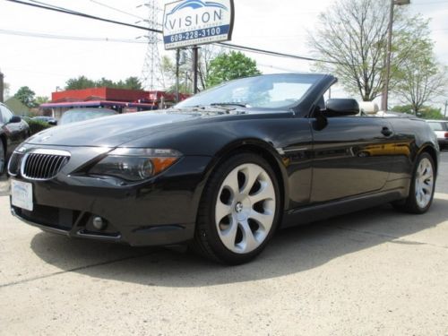Low mile free shipping warranty clean carfax convertible loaded luxury 645 video