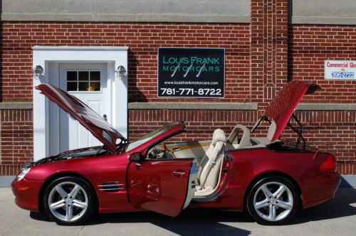 One owner sl500 rare colors fully serviced optional wood wheel and shifter xenon