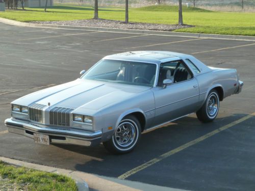 1977 oldsmobile cutlass salon with hurst t-tops &amp; bucket seats &amp; console