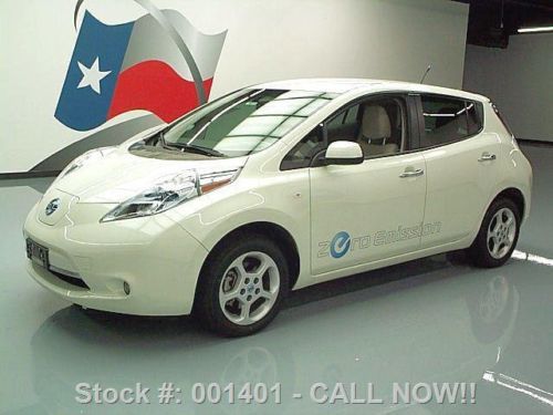 2011 nissan leaf sv zero emission electric nav rear cam texas direct auto