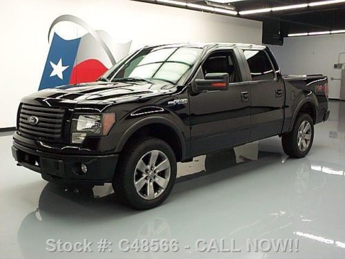 2011 ford f-150 fx4 crew ecoboost 4x4 leather 20&#039;s 64k texas direct auto