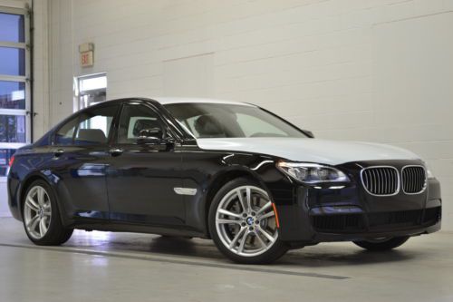 Great lease buy 14 bmw 750xi msport lighting camera gps cold weather moonroof