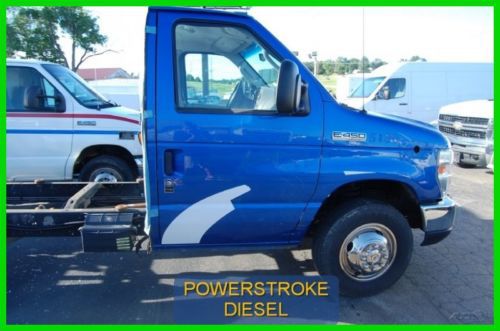 2008 used turbo 6l v8 diesel powerstroke dually chassis flatbed emt automatic