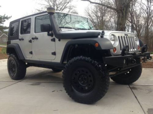 2008 jeep wrangler unlimited x sport utility 4-door 3.8l - many extras!!!