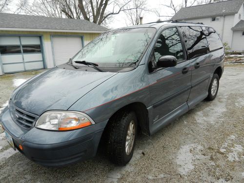 1999 ford windstar lx handicap accessible van