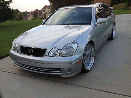 Lexus gs300, 20 inch staggered wheels