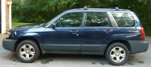 2005 subaru forester x wagon 4-door 2.5l