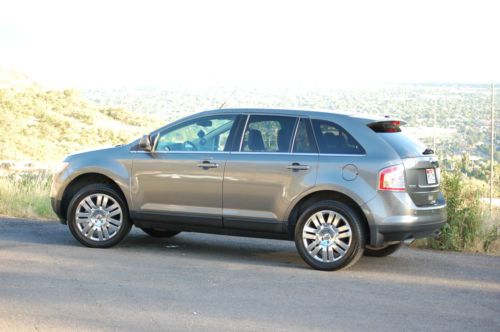 2010 ford edge limited sport utility 4-door 3.5l gray