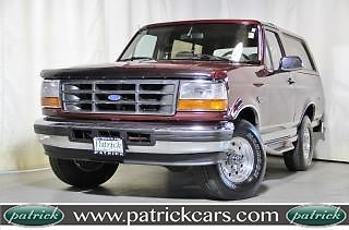 One owner amazing stock condition eddie bauer 4x4 auto 5.8l 351 v8 must see