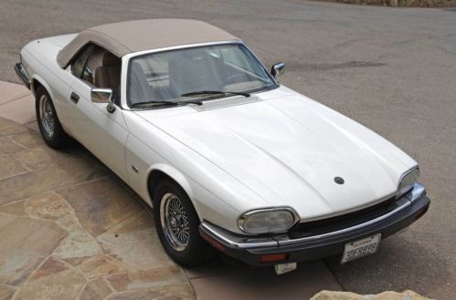 Superb original 1993 jaguar xjs  6 cylinder convertible 79k miles 2 owners