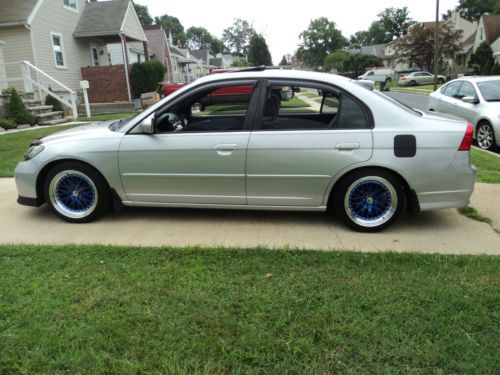 2004 honda civic ex / avid wheels / greddy exhaust / pioneer system