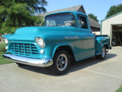 1956 chevy 3100 pickup - restored&#039; short narrow
