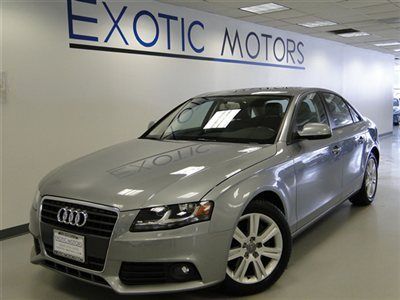 2011 audi a4 2.0t premium turbo gry/blk tip-tronic heated-sts warranty 1-owner