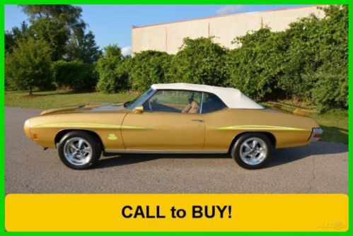 1970 pontiac gto judge convertible clone call to buy now fast and fun
