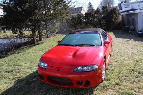 1999 mitsubishi eclipse spyder gs convertible 2-door 2.4l