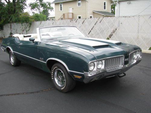 1970 olds cutlass 442 convertible clone 4 speed