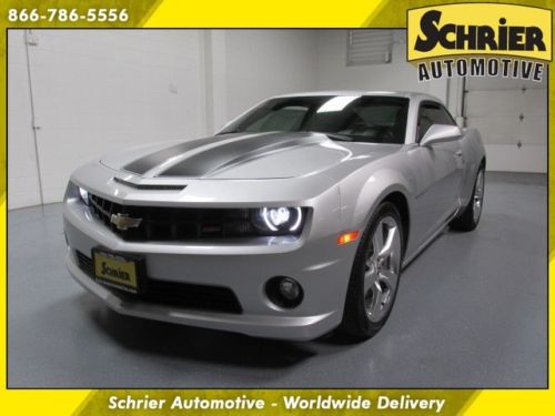 11 chevy camaro ss rs coupe silver automatic 20 in wheels sunroof