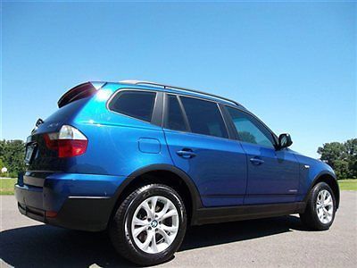 2010 bmw x3 3.0i xdrive awd suv 1-owner premium-package low-miles loaded mint !!