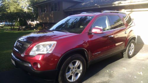 SLT-1 SUV 3.6L  6 CD (mp3) Red Jewel, 4 captains seats, 3rd row bench, image 13