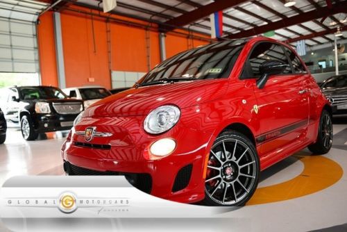 12 fiat 500 abarth manual 21k 1 owner gps device moonroof alloys