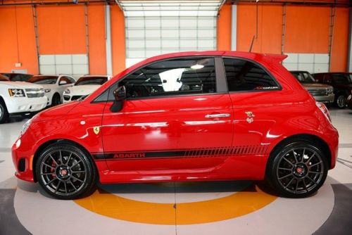 12 FIAT 500 ABARTH MANUAL 21K 1 OWNER GPS DEVICE MOONROOF ALLOYS, US $16,995.00, image 2